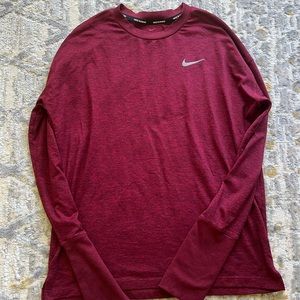 nike running long sleeve